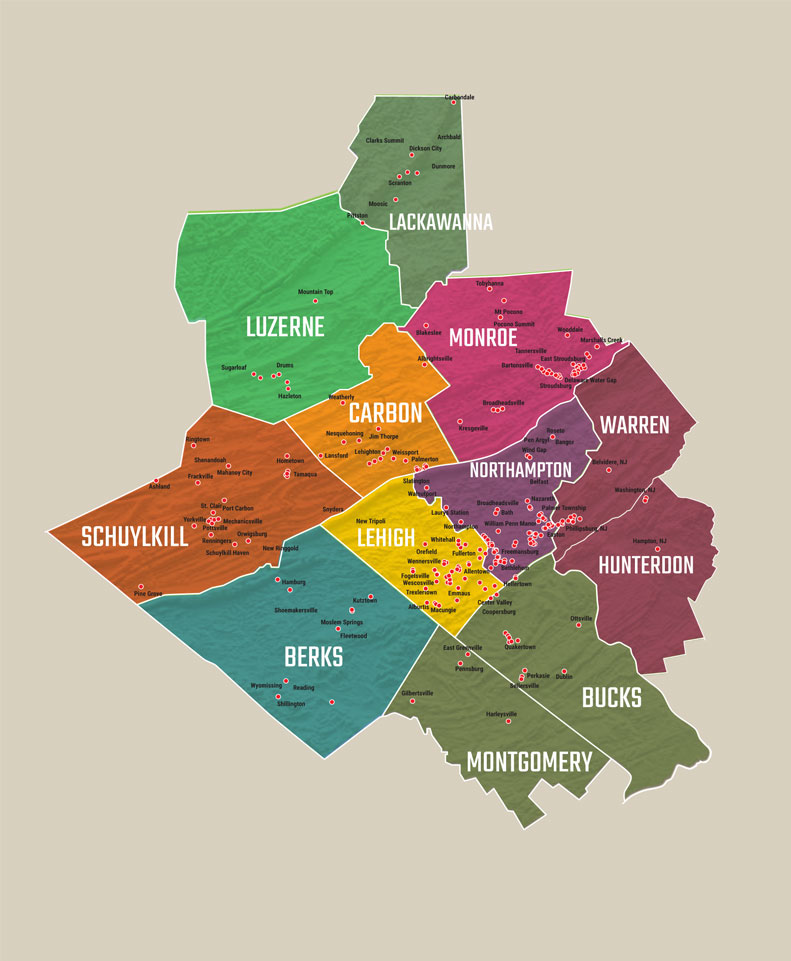 Zone Map 2025
